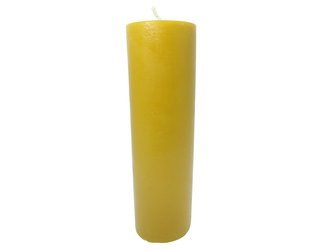 Świeca lana z wosku pszczelego duża