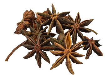 Gwiazdki ANYŻ dekoracje do świec 25 g naturalne