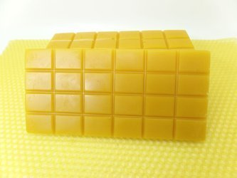 Wosk pszczeli czekolada woskolada do topienia mała 5 szt.