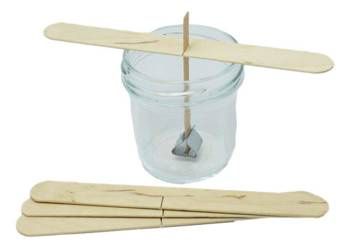 5 x Knot drewniany do wosku stablizator gratis 8cm