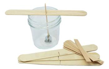 100x Knot drewniany do wosku stablizator gratis